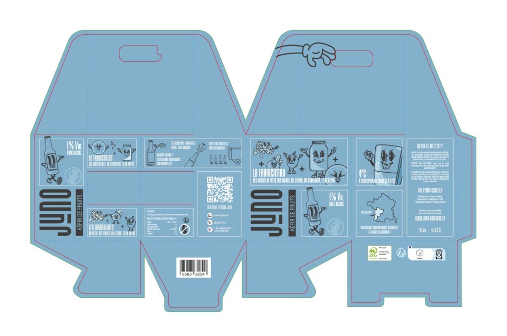 BAT des packagings de boissons fermentées Juno