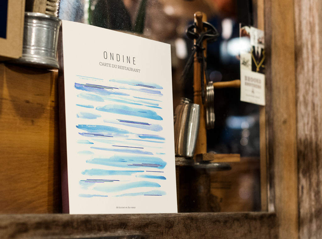 Menu du restaurant Ondine