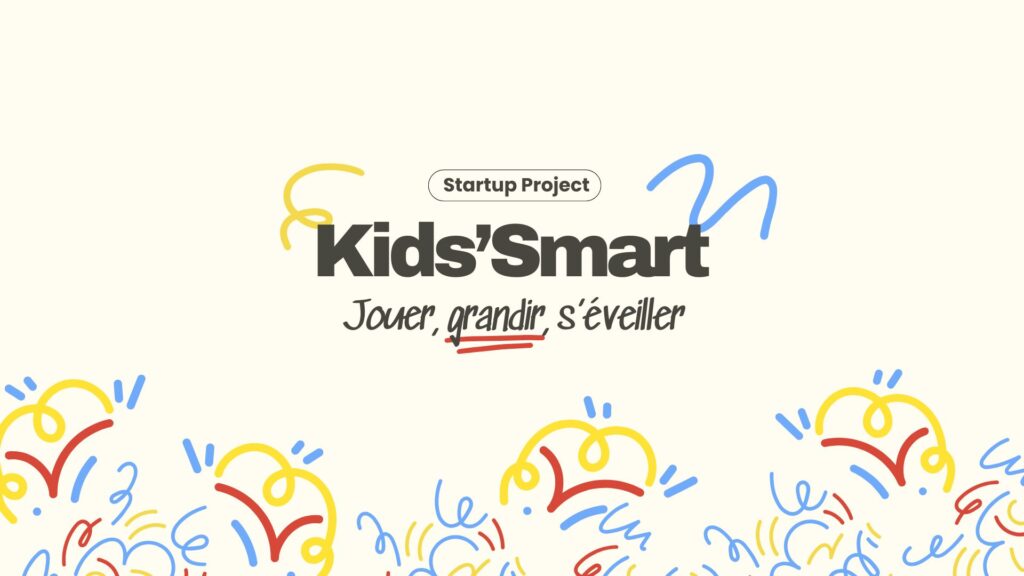 Identité visuelle de la startup Kids'Smart