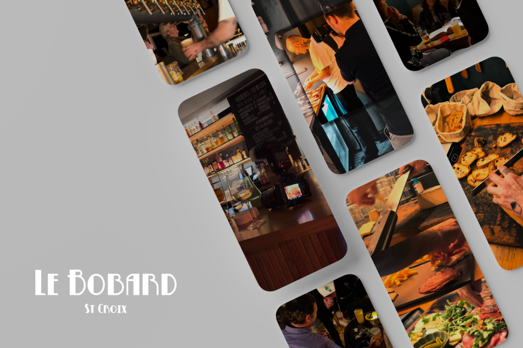 Montage vidéo pour le bar Le Bobard Sainte Croix
